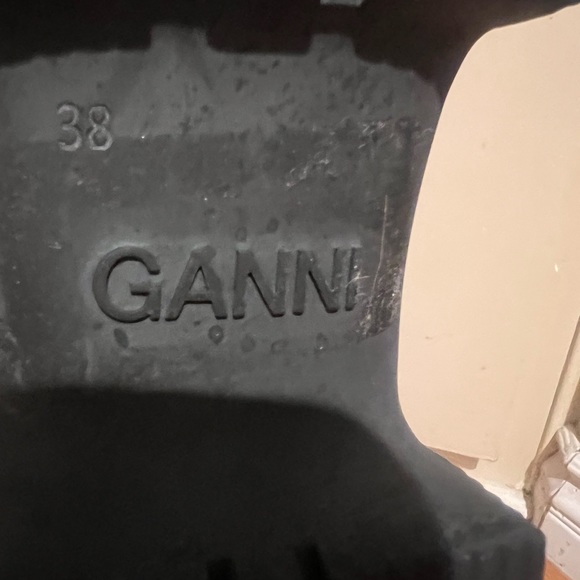 GANNI tall lug sole boots. Size 38 - Picture 11 of 11
